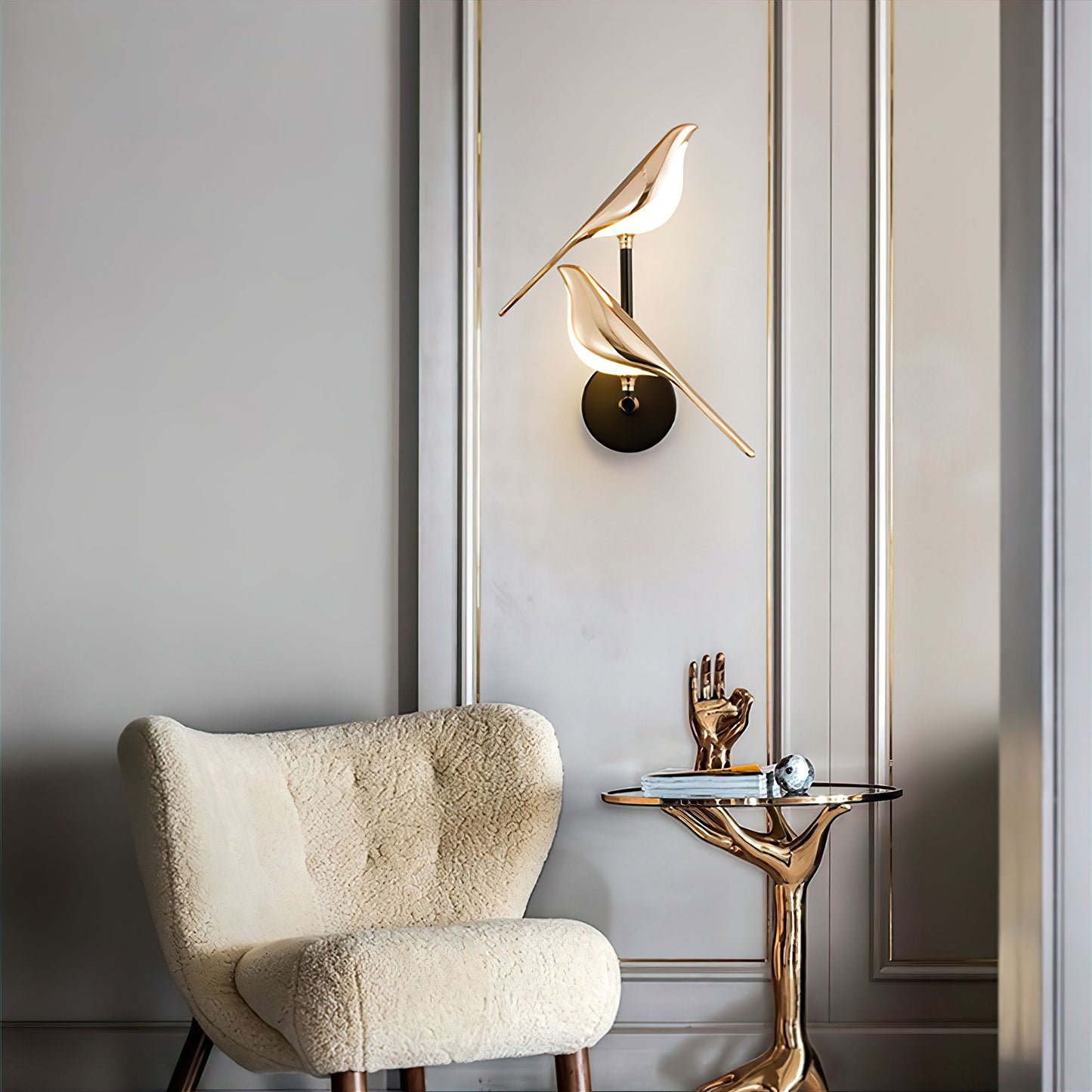 BIRD ON THE WALL - LUXURY POWER SAVING LAMP