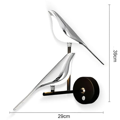 BIRD ON THE WALL - LUXURY POWER SAVING LAMP