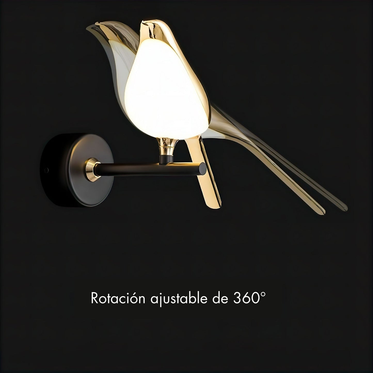 BIRD ON THE WALL - LUXURY POWER SAVING LAMP