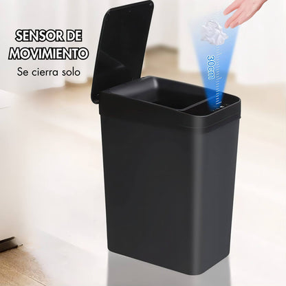 BOTE DE BASURA INTELIGENTE CON SENSOR DE MOVIMIENTO (PARA BAÑO)