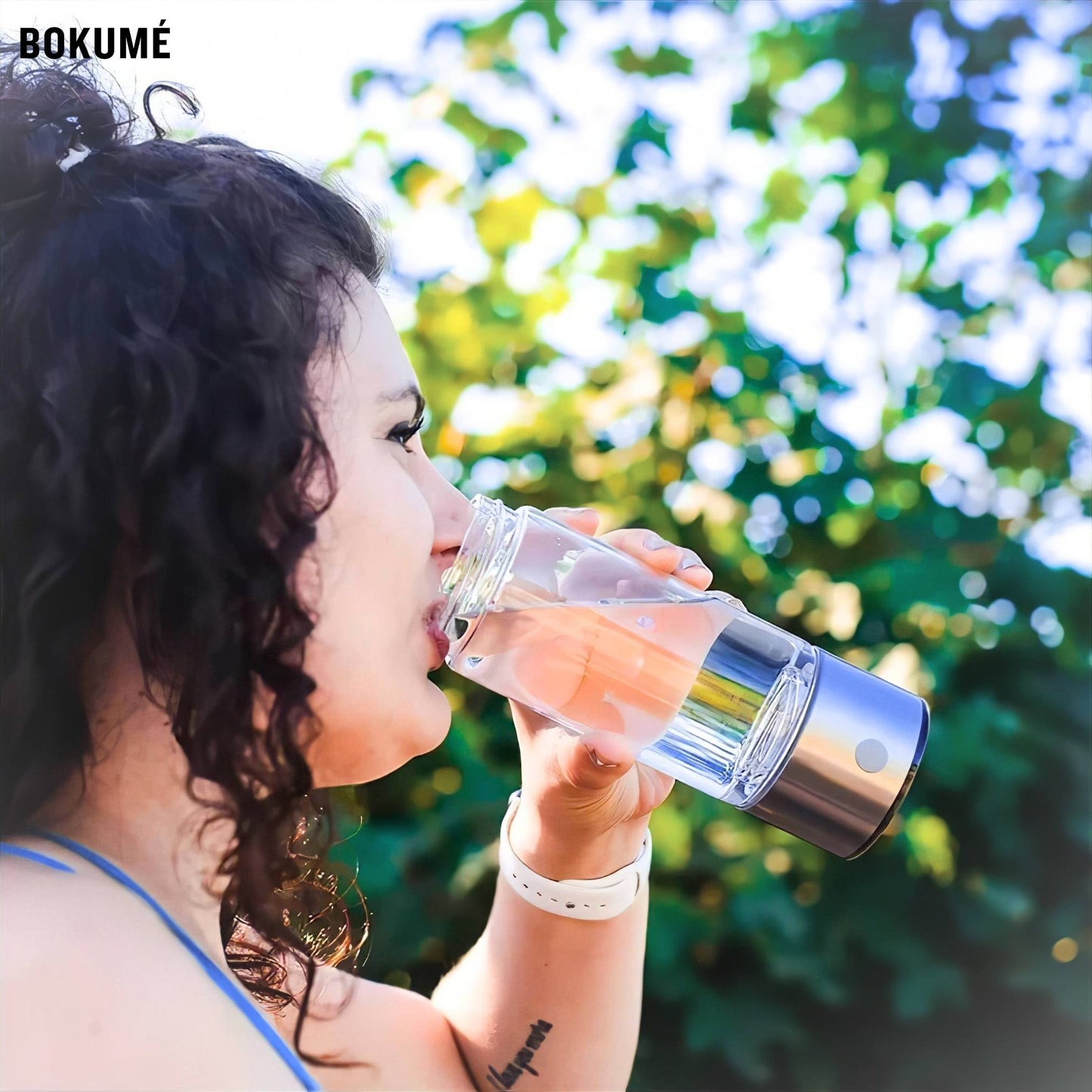 BOTELLA PARA AGUA HIDROGENADA - MEJORA TU SALUD CON HIDRÓGENO